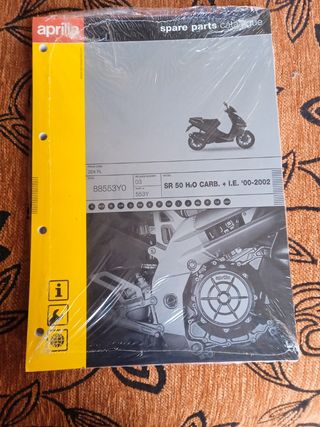 Catalogo despiece Aprilia SR 50 2002