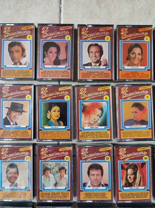 LOTE 22 CINTAS CASSETE EL CANCIONERO MUSICA ESPAÑO