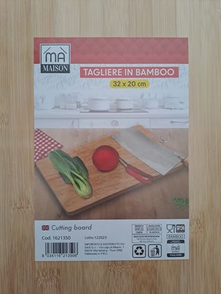 Tagliere in bamboo nuovo
