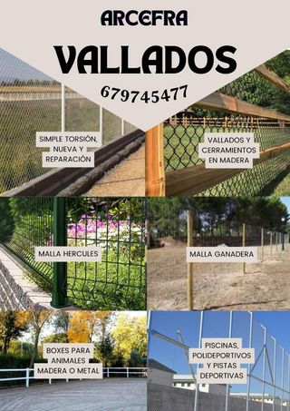 Vallados y cerramientos