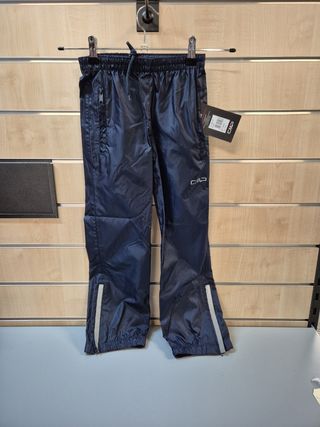 PANTALÓN CHUBASQUERO JUNIOR MARINO