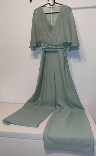 Mono verde de Zara