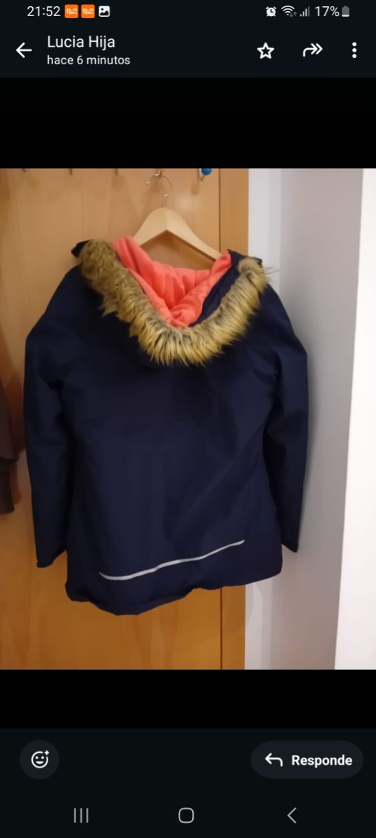 Parka de montaña decatlhon mujer