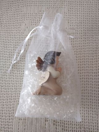 Angelo statuina decorazione Natale