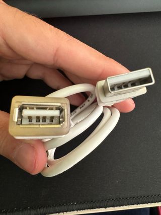 Cable USB hembra-macho