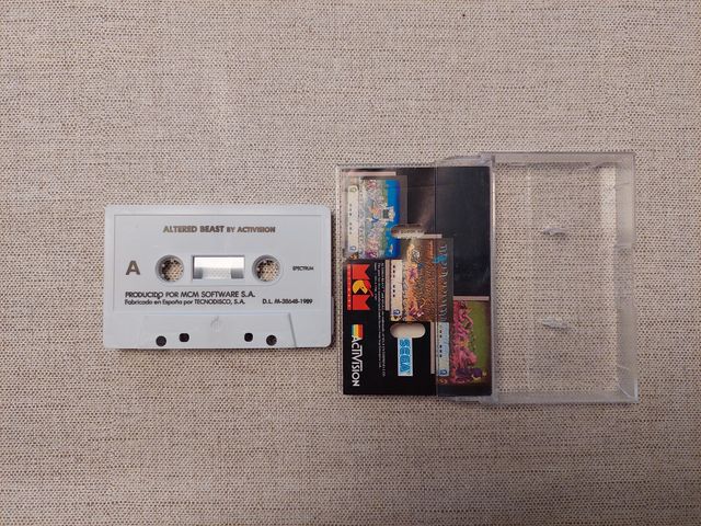 Juego Altered Beast para Spectrum