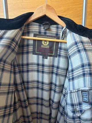 Cazadora Cuero Belstaff marrón