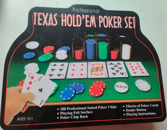 Juego set de poker Texas 