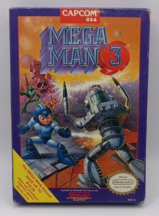 Nintendo NES - Mega Man 3 - NTSC USA Videogame