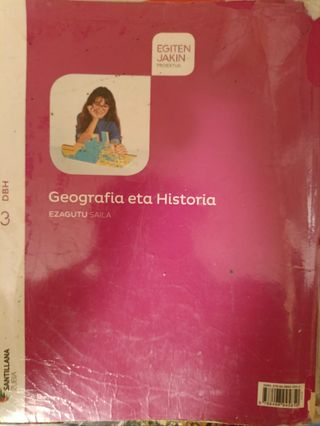 Geografia eta historia 3eso + atlas