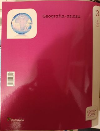 Geografia eta historia 3eso + atlas