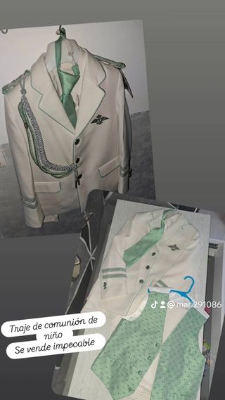 Traje de comunión niño