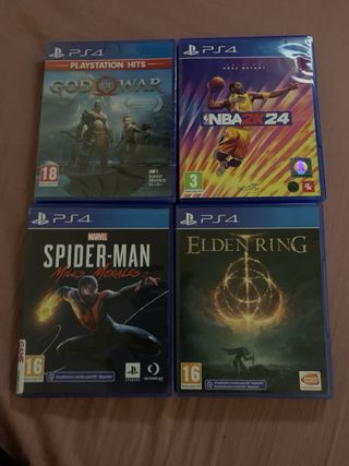 Packs juegos play 4