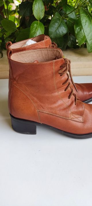 Botas piel 37