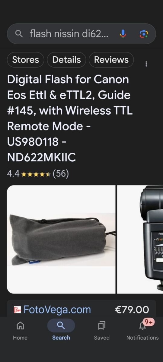 Flash nissin para canon