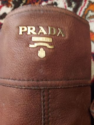 Stivali pelle prada