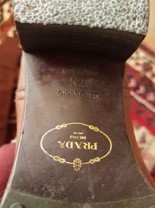 Stivali pelle prada