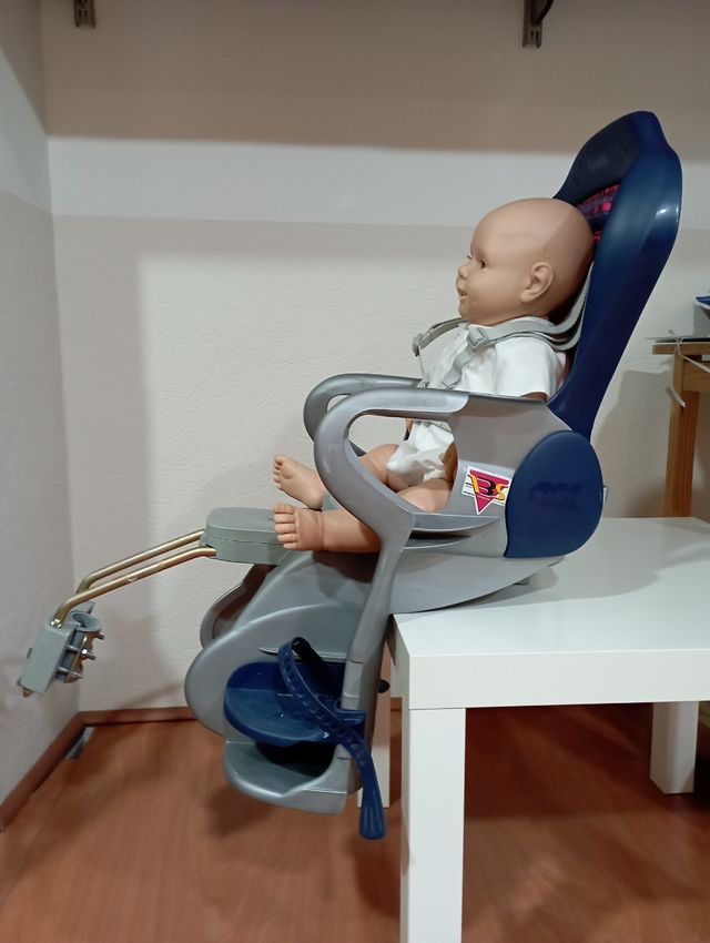 Asiento trasero bicicleta bebé OKBABY