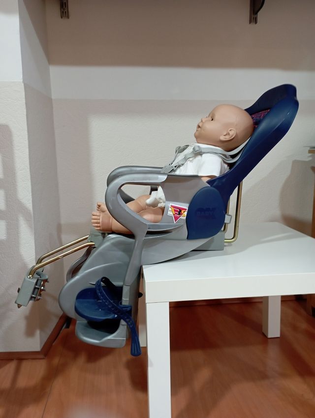 Asiento trasero bicicleta bebé OKBABY