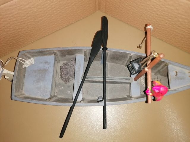 Madelman bote de madera piratas