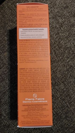 Avene Solar Antiedad