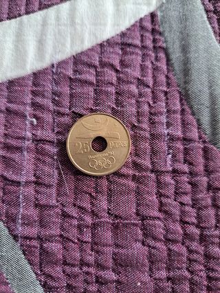 Moneda 25 pesetas 