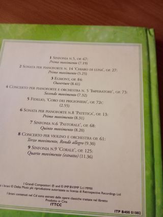 Tre CD musica classica