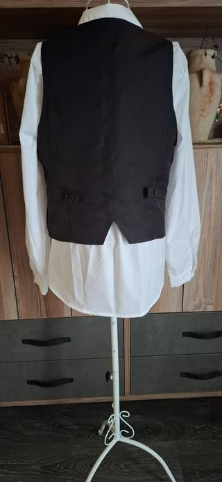 Chaleco negro. T.M-L