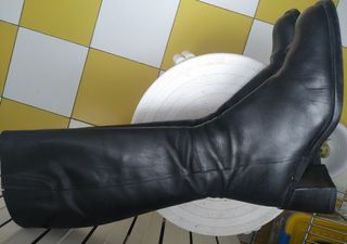 Botas altas de piel 