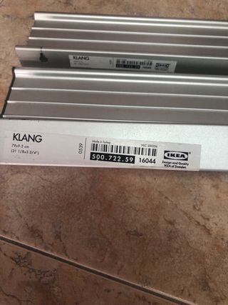3 baldas estanteria KLANG