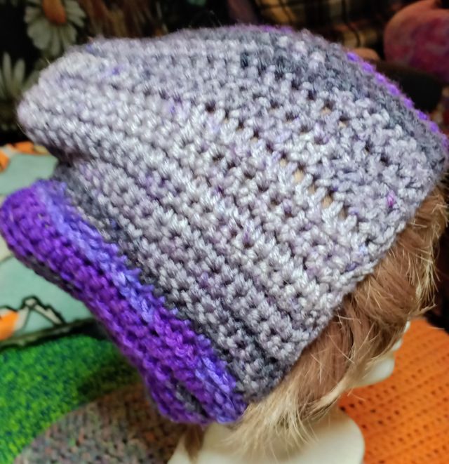 Cuffia / scaldacollo fatta a mano