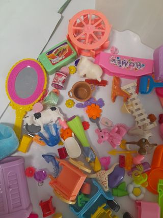 Lote de muñecos de casita pequeños