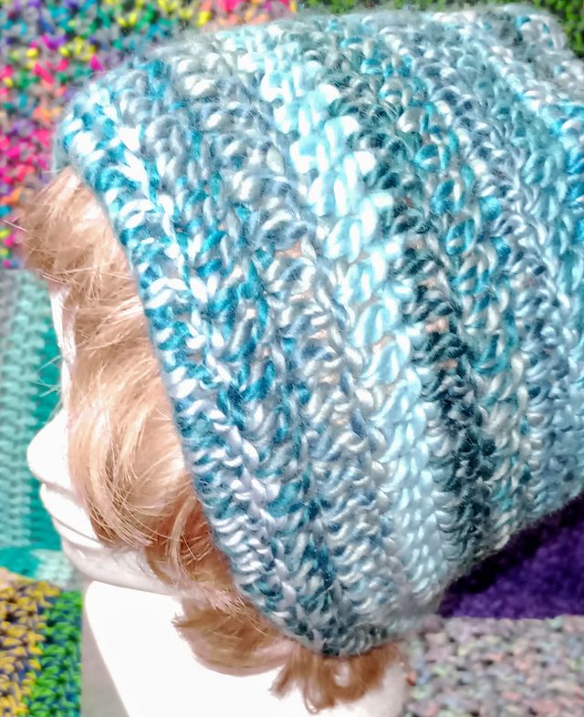 Scaldacollo o cuffia fatta a mano