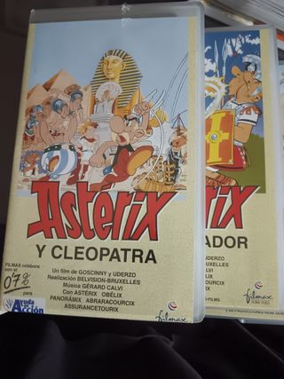 Colección Videos Astérix y Obélix VHS