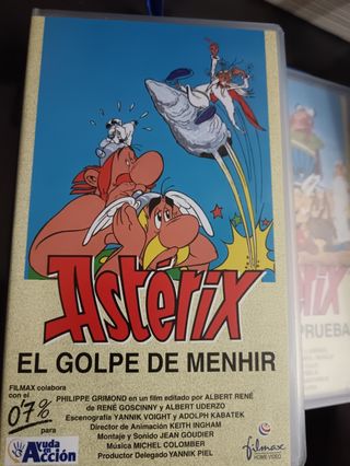 Colección Videos Astérix y Obélix VHS