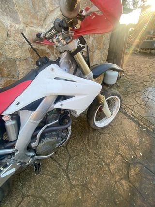 Crf 250 motocross/supermotard matriculada