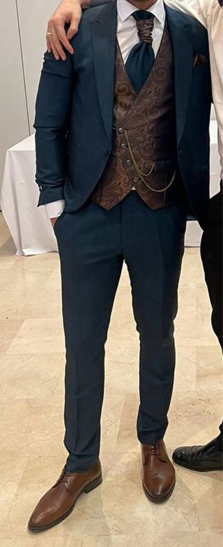 Traje de boda novio