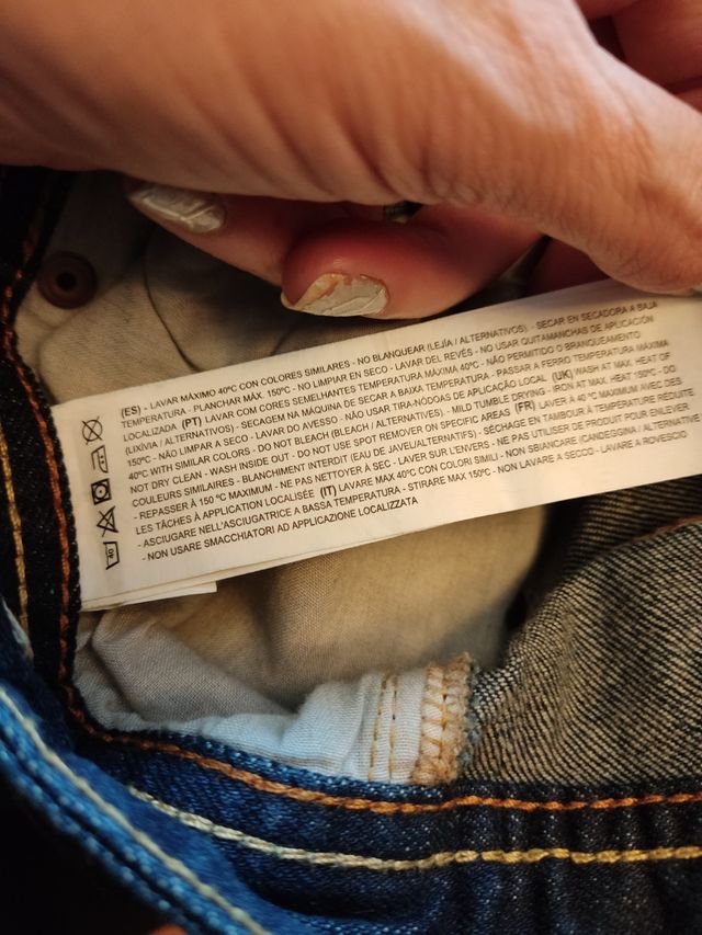 Pantalón vaquero hombre t48 sin usar