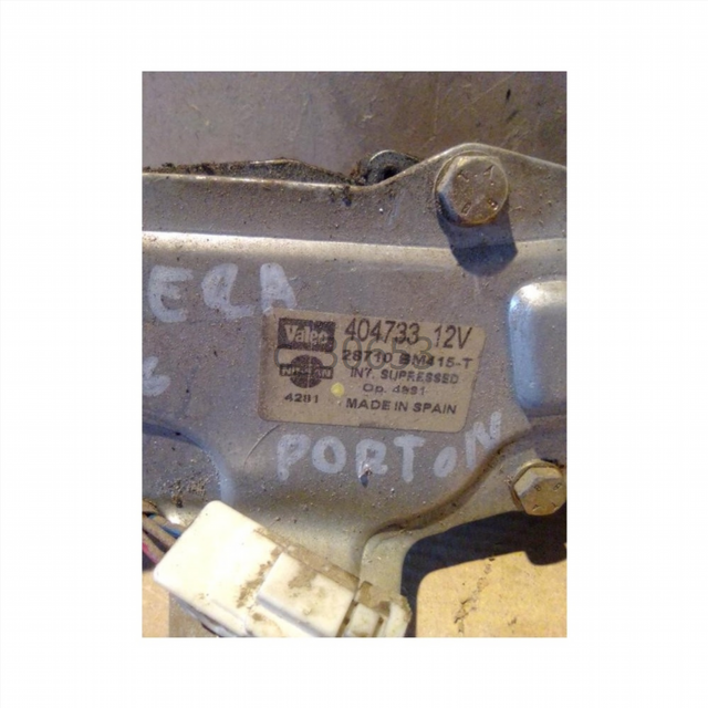 Motor limpiaparabrisas trasero Nissan Alme c_30653