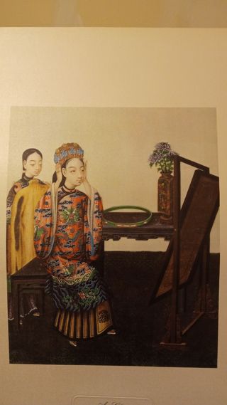 Litografía de arte chino