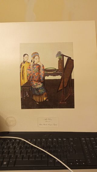 Litografía de arte chino