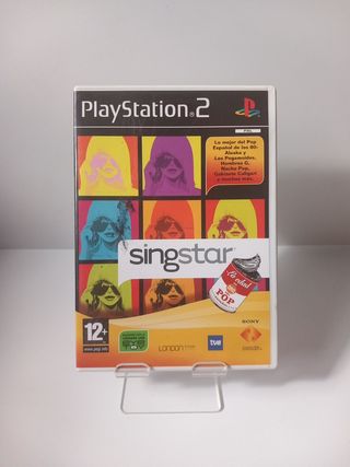 Singstar la edad de oro del pop Ps2