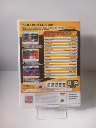 Singstar la edad de oro del pop Ps2