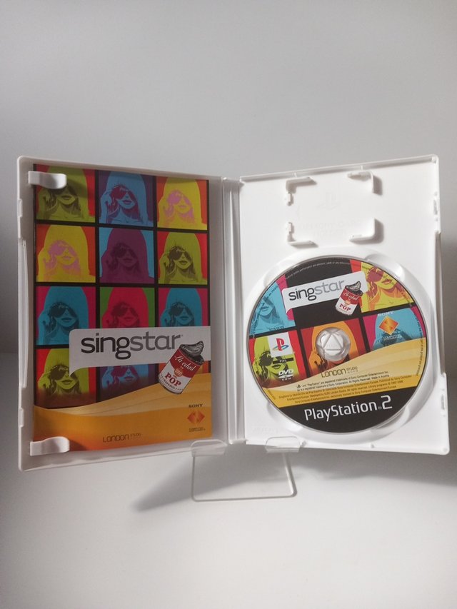 Singstar la edad de oro del pop Ps2