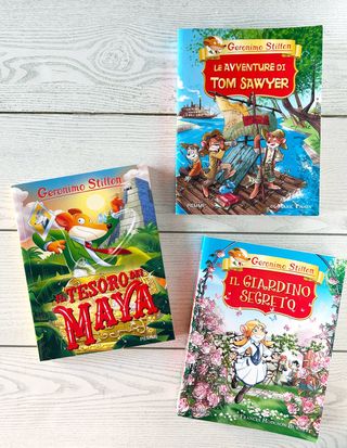 Geronimo Stilton Giardino Segreto Tom Sawyer Maya
