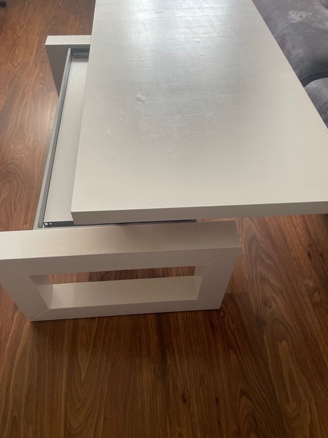 Mesa de centro blanco