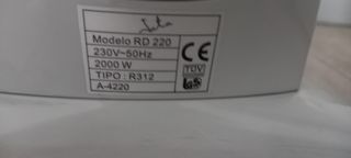 Calefactor electrónico