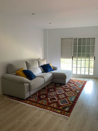 Alfombra étnica grande