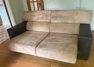 Sofá 3 lugares com chaises longues