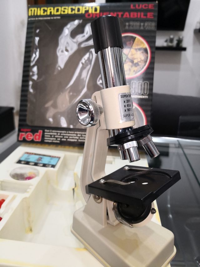 MICROSCOPIO VINTAGE ANNI 80 90